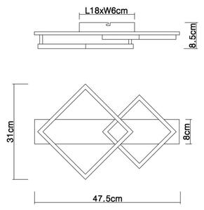 Plafonieră LED BEATRIX LED/18W/230V Globo 67294D1