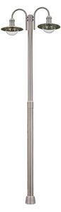 Damion 2 Lampă de Grădină de Exterior Stainless Steel - Lindby