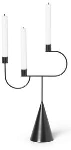Avant Candelabra Black - Ferm Living