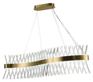 Lustră LED de cristal dimabilă pe cablu LED/95W/230V + telecomandă