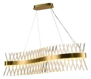 Lustră LED de cristal dimabilă pe cablu LED/95W/230V + telecomandă