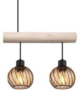 Lustră pe cablu PAULO 4xE27/15W/230V Globo 15534-4H