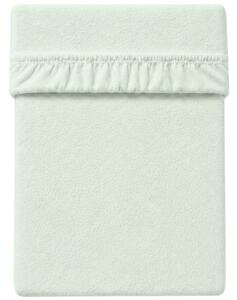 Cearsaf din polar MOLTON verde deschis 180 x 200 cm