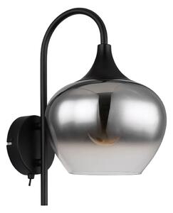 Lampă de perete MAXY 1xE27/40W/230V negru Globo 15548W