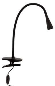 Baris LED Lampă cu Clips Black - Lindby