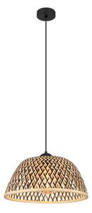 Lustră pe cablu COLLY 1xE27/15W/230V bambus Globo 15767H1