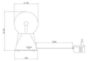 Lampă LED de masă PLASMA LED/3,6W/230V Globo 280110