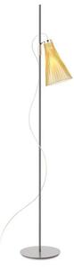 K-Lux Lampadar Grey/Straw Yellow - Kartell