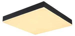 Plafonieră LED DORO LED/18W/230V 30x30 cm negru Globo 41594D1