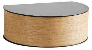 Wallie Wall Drawer Oak/Black - Woud