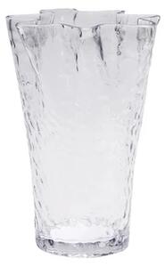 Ruffle Vase Clear - Hübsch