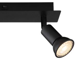 Spot DREW 2xGU10/35W/230V negru Globo 57998-2