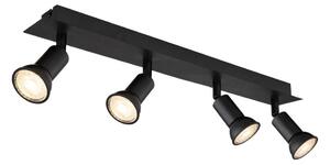 Spot DREW 4xGU10/35W/230V negru Globo 57998-4