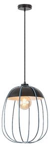 Lustră pe cablu SVENS 1xE27/60W/230V negru/albastru Rabalux 72024