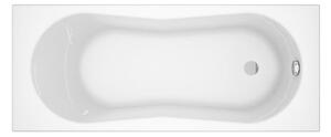 Cada baie incastrata Cersanit Nike, 150 x 70 cm, dreptunghiulara, alb lucios 1500x700 mm