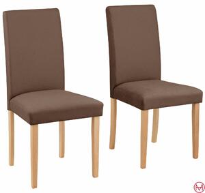 Set 2 scaune Roko maro 46,5/57/96 cm