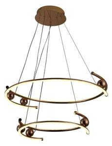 Lustră LED dimabilă pe cablu LED/80W/230V 3000-6500K + telecomandă