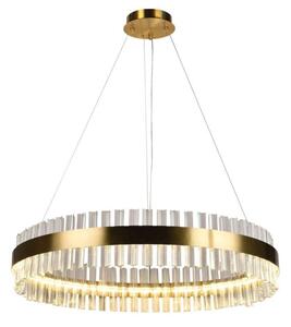 Lustră LED de cristal dimabilă pe cablu LED/55W/230V + telecomandă