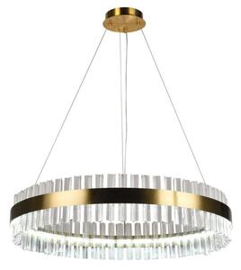 Lustră LED de cristal dimabilă pe cablu LED/55W/230V + telecomandă