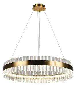 Lustră LED de cristal dimabilă pe cablu LED/55W/230V + telecomandă