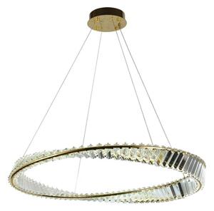 Lustră LED de cristal dimabilă pe cablu LED/50W/230V + telecomandă