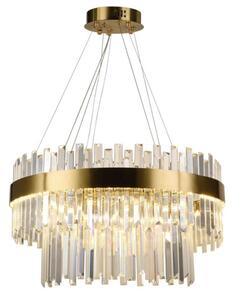 Lustră LED de cristal dimabilă pe cablu LED/80W/230V + telecomandă