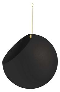 Globe Ghiveci Pentru Plante Ø21xH32 Black/Gold - AYTM