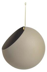 Globe Ghiveci Pentru Plante Ø21xH32 Taupe/Gold - AYTM