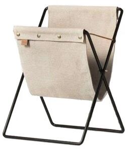 Herman Magazine Stand Black - Ferm Living