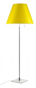 Costanza Lampadar Aluminium cu Smart Yellow - Luceplan