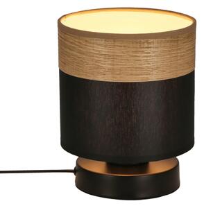 Lampă de masă PORTO 1xE27/60W/230V negru/maro