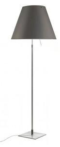 Costanza Lampadar Aluminium cu Concrete Grey - Luceplan
