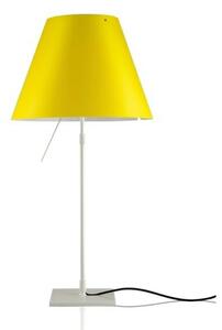 Costanza Veioză Aluminium cu Smart Yellow - Luceplan