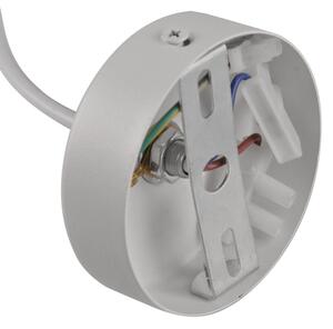 Lustră pe cablu BAMBOO 1xGU10/10W/230V alb
