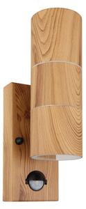 Aplică de exterior cu senzor STYLE 2xGU10/35W/230V IP44 Globo 3201-2WS