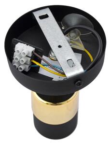 Spot LED de perete TUBSSON 1xGU10/4,8W/230V negru/auriu