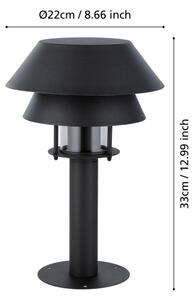 Lampă de exterior CHIAPPERA 1xE27/40W/230V 33 cm IP65 Eglo 900802