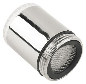 Cap de robinet cu LED RGB, termosensibil, cilindric, adaptor, 6.5 cm