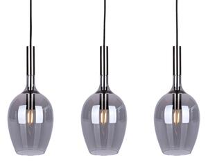 Lustră pe cablu LUGANO 3xE14/40W/230V gri