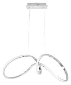 Lustră LED pe cablu TESORO LED/48W/230V crom lucios