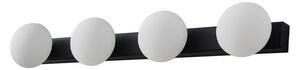 Myrra LED Aplică de Perete IP44 Negru/Alb - Lucande