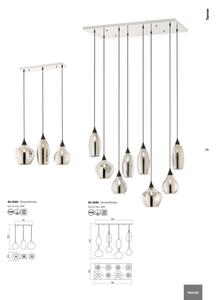 Lustră pe cablu TANNER 3xE14/28W/230V Redo 01-3193