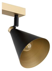 Spot LUCINDA 4xE14/7W/230V negru/auriu Argon 1805