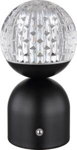 Lampă LED tactilă dimabilă de masă JULSY LED/2W/5V negru Globo 21007S