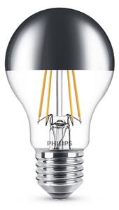 Bec LED 7,2W Filament Top-Mirrored (650lm) E27 - Philips
