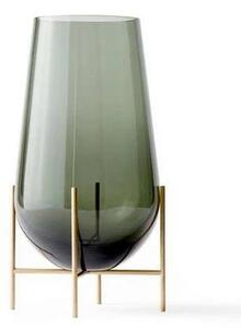 Echasse Vaza Medium Smoke/Brushed Brass - Audo Copenhagen