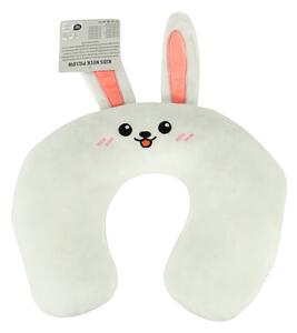Perna de calatorie TRAVEL FRIENDS 33x25 cm plusata - mai multe culori Culoare: Alb