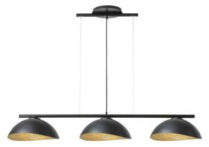 Lustră pe cablu SOLAR 3xE27/60W/230V negru