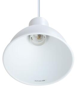 Lustră pe cablu 1xE27/40W/230V alb