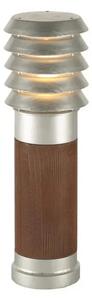 Alta Lampadare Exterior Small Wood/Galvanised - Norlys